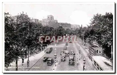 Angleterre - England - London - Thames Embankment - Ansichtskarte AK