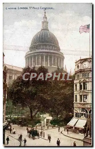 Angleterre - England - London - St Pauls Cathedral - Ansichtskarte AK