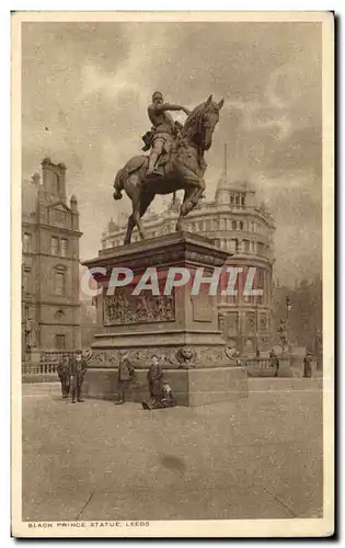 Angleterre - England - Leeds - Black Prince Statue - Cartes postales