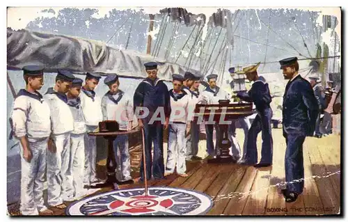 Bateaux - Marin - Sailors - Tuck&#39s Post Card - Oilette - Boxing the Compass - Hearts of Oak - Cartes postales