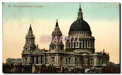Angleterre - England - London - St Paul&#39s Cathedral - Ansichtskarte AK