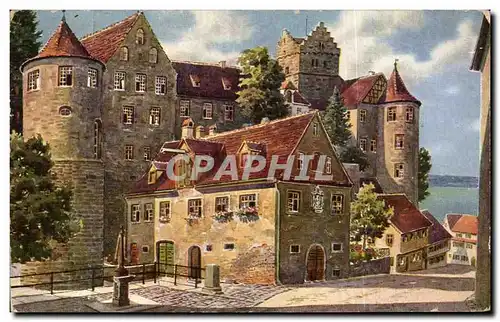 Allemagne - Deutschland - Meersburg - An der Steige und Westseite des Schlosses Cartes postales