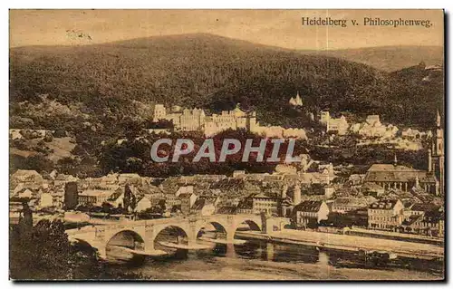 Allemagne - Deutschland - Heidelberg - Philosophenweg Cartes postales