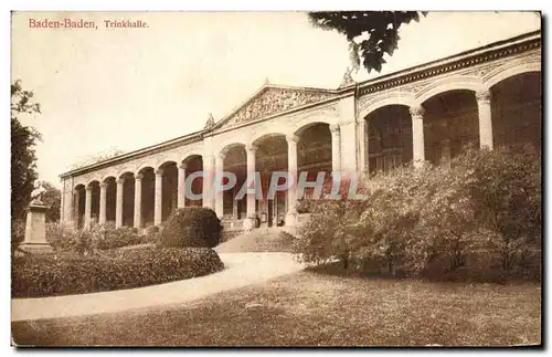 Allemagne - Deutschland - Baden Baden - Trinkhalle - Cartes postales