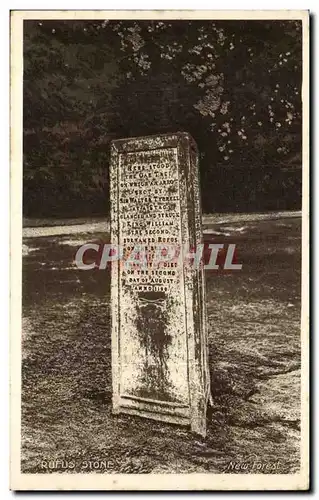 Angleterre - England - Rufus Stone - Cartes postales