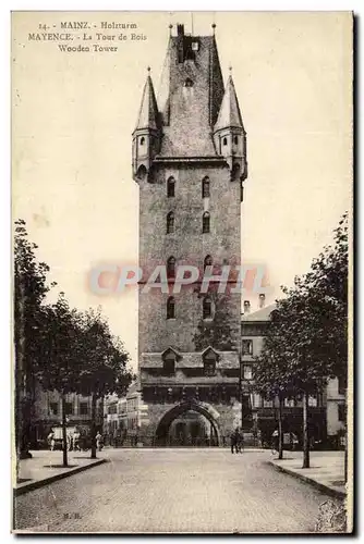 Allemagne - Deutschland - Mainz - Holz Turm - Mayence - Cartes postales