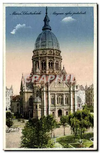 Allemagne - Deutschland - Mainz - Christuskirsche - Mayence - Cartes postales