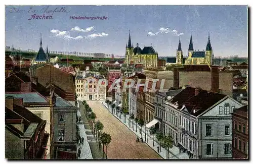 Allemagne - Deutschland - Aachen - Hindenburgstrasse - Cartes postales