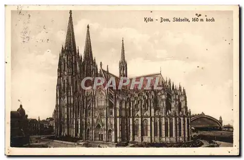 Allemagne - Deutschland - Koeln - Cologne - 160 m hoch - Cartes postales