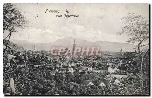 Allemagne - Deutschland - Freiburg vom Jaegerhaus - Cartes postales