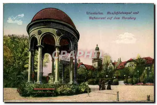 Allemagne - Deutschland - Wiesbaden - Restaurant auf dem Neroberg - Ansichtskarte AK