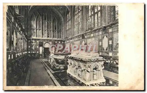 Angleterre - Berkshire - Windsor Castle - Albert Memrial Chapel - Cartes postales