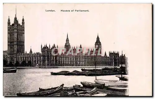 Angleterre - England - London - House of Parliment - Ansichtskarte AK