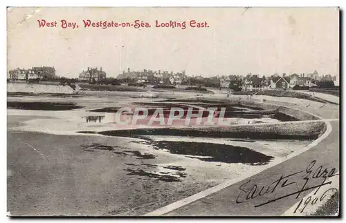 Angleterre - England - Dorset - West Gate on Sea - West Bay - Looking East - Ansichtskarte AK