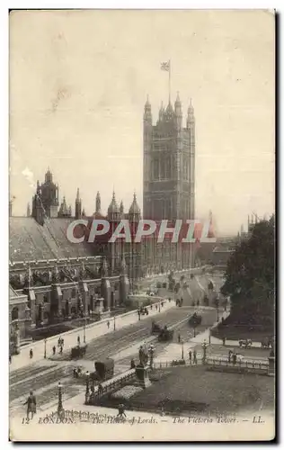 Angleterre - England - London - The House of Lord&#39s - Victoria&#39s Tower - Cartes postales