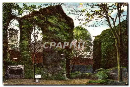 Angleterre - England - Reading - Abbey Ruins - Shening the fireplace - Ansichtskarte AK