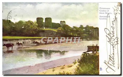 Angleterre - England - Picturesque Castles of Britain - Rhuddlan Castle - Cartes postales