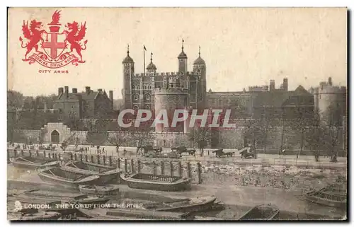 Angleterre - England - London - The Tower from The River - Cartes postales