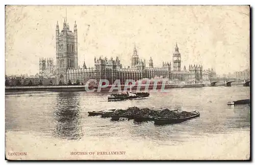 Angleterre - England - London - Houses of Parliment - Ansichtskarte AK