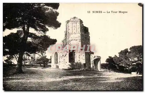 Nimes - La Tour Magne Cartes postales