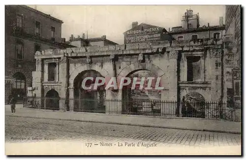 Nimes - La Porte d&#39Auguste Cartes postales