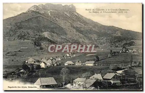 La Grande Chartreuse - Route de Grenoble - Le Sappey et Chamechaude - Cartes postales