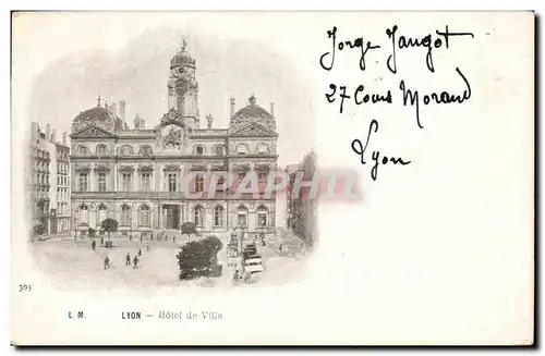 Lyon - Hotel de Ville - Cartes postales