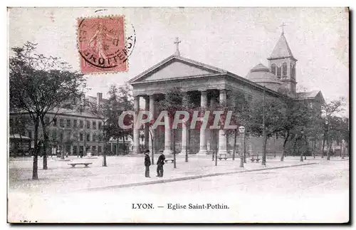 Ansichtskarte AK Lyon Eglise Saint Pothin