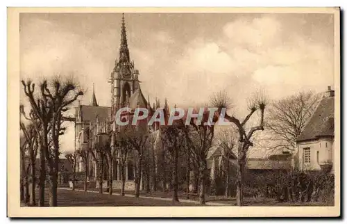 Cartes postales Evreux Abside de la cathedrale et jardin de l&#39eveche