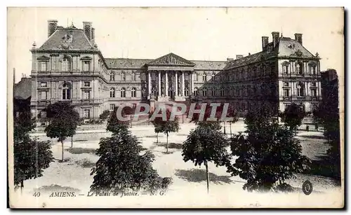 Amiens - Le Palais de Justice - Cartes postales