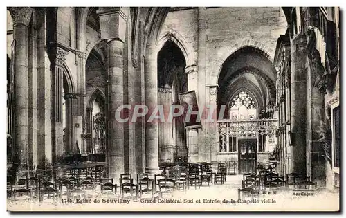 Eglise de Souvigny - Grand Collateral Sud et Entree de la Chapelle - Ansichtskarte AK