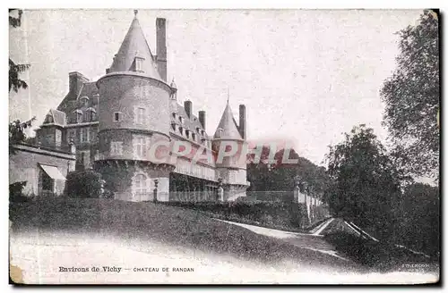 Vichy - Chateau de Randan - Ansichtskarte AK