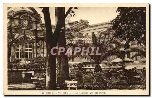 Vichy - Le Casino - Vu de Cote - Ansichtskarte AK