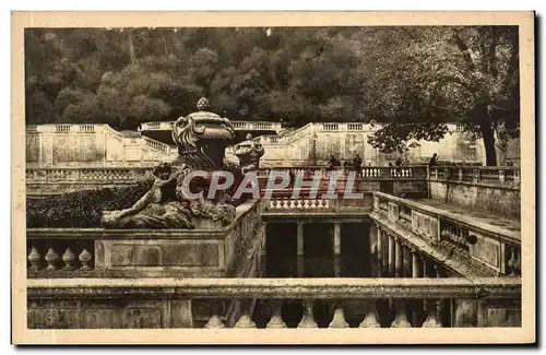 Nimes - Les Bains Romains - Cartes postales