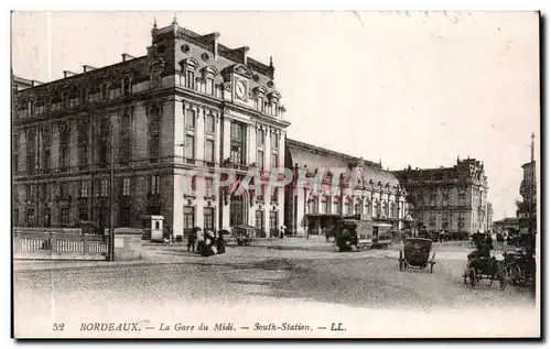 Bordeaux - La Gare du Midi - South Station - Cartes postales