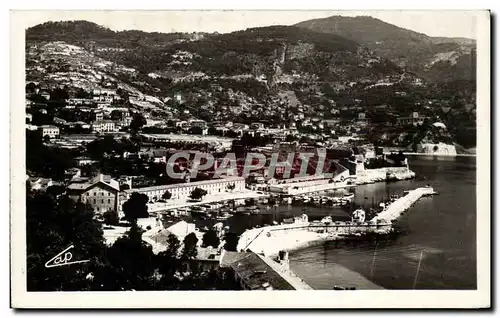 Villefranche sur mer Ansichtskarte AK La Darse Vue generale