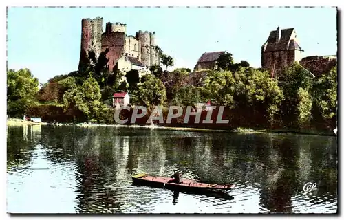 Cartes postales Bourbon l&#39Archambault Le chateau vu de l&#39etang