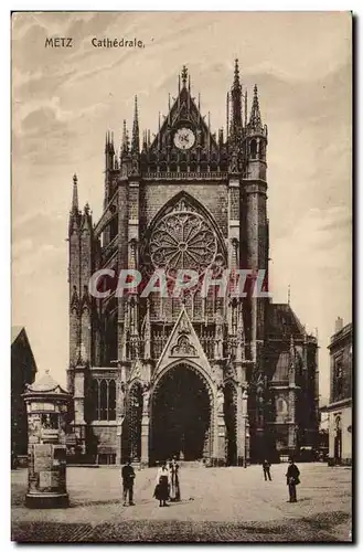 Cartes postales metz Cathedrale