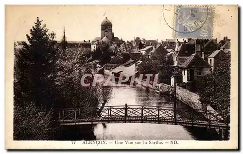 Alencon - Une ue sur la Sarthe - Cartes postales