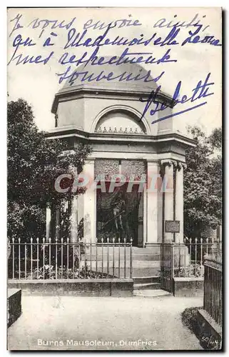 Burn&#39s Mausoleum - Dumfries - Cartes postales