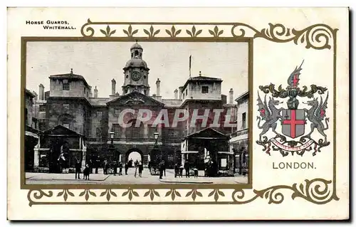 Angleterre - England - London - Horse Guards - Whitehall - Cartes postales