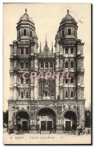 Dijon - L&#39Eglise Saint Michel - Cartes postales