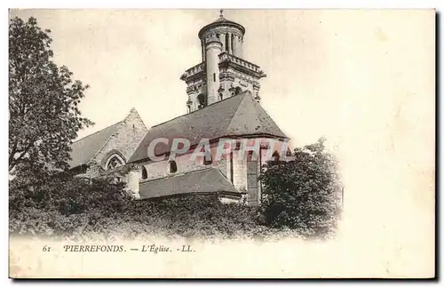 Pierrefonds - L&#39Eglise - Cartes postales