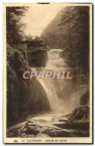 Cauterets - Cascade du Cerisey - Ansichtskarte AK