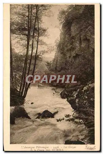 Auvergne Pittoresque - Les Gorges - Ansichtskarte AK