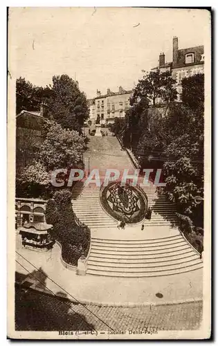 Blois - Escalier - Cartes postales