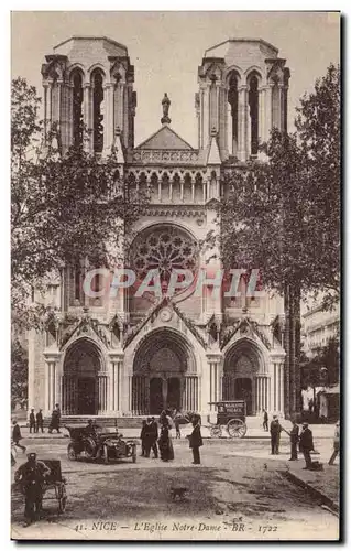 Nice - Eglise Notre Dame - Cartes postales