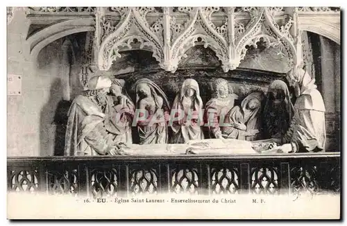 Eu - Eglise Saint Laurent - Cartes postales