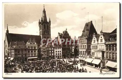 Allemagne - Deutschland - Trier - Hauptmarkt - Cartes postales