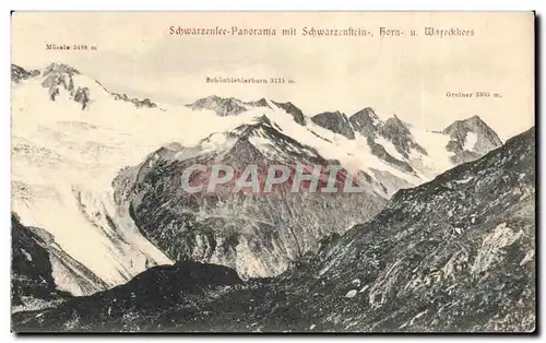 Suisse - Schweiz - Bergen - Scharzenfee - Scharzenhorn - Panorama - Cartes postales